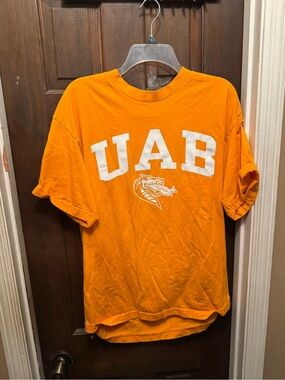 Men’s Large UAB Blazers Orange Short-Sleeve Crewneck T-Shirt